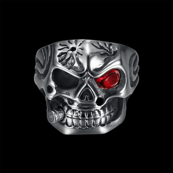 THE BOSS SKULL RING