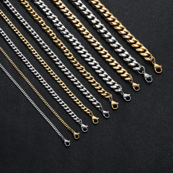 5mm Gold Miami Cuban Chain