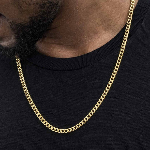 5mm Gold Miami Cuban Chain