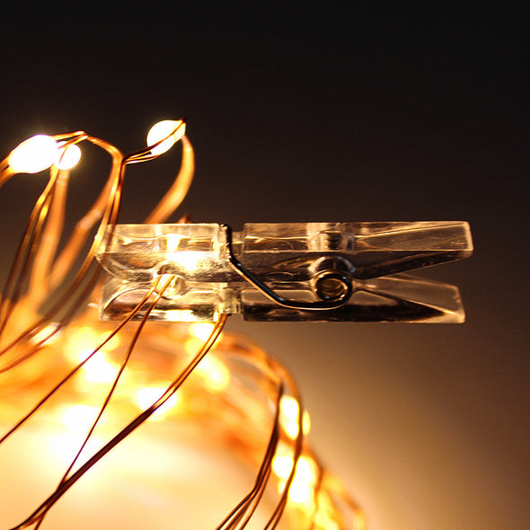 Photo-Clip LED String Lights