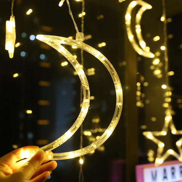 Moon Star LED String Lights