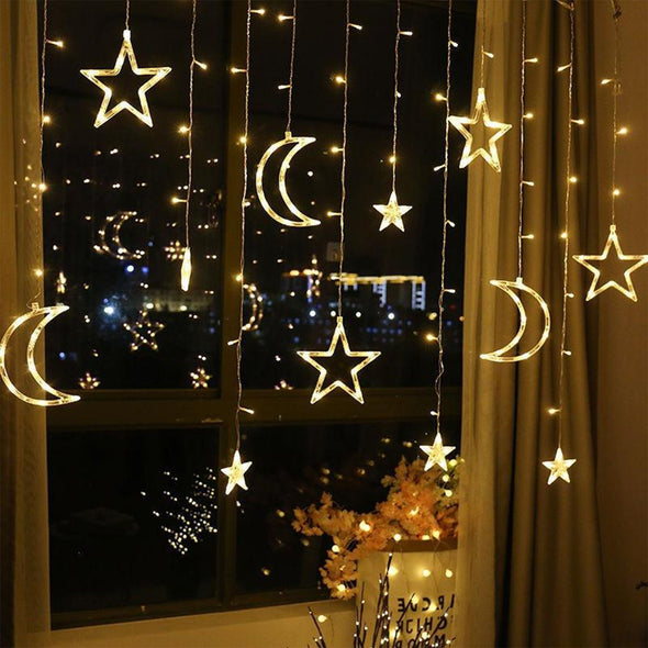 Moon Star LED String Lights