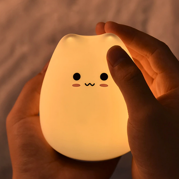 Cute Cat Soft LED Night Light