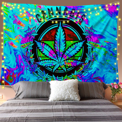 Colorful Hemp Tapestry