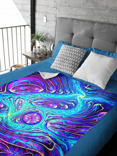 Neon Cauldron Blanket