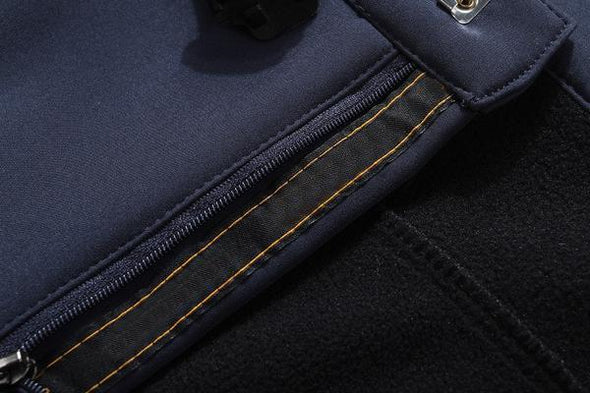 Navy Fleece Softshell Pants