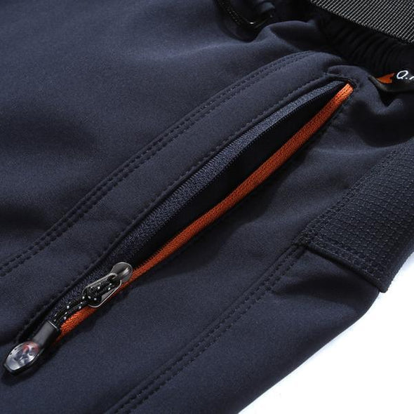 Navy Fleece Softshell Pants