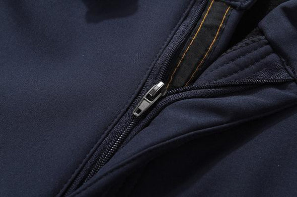 Navy Fleece Softshell Pants