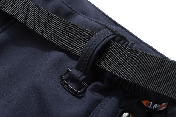 Navy Fleece Softshell Pants