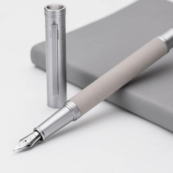 Albert Fountain Pen (Silver)