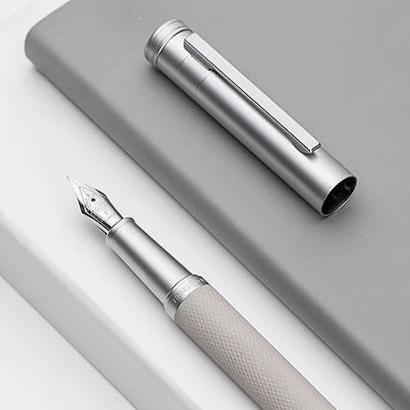 Albert Fountain Pen (Silver)