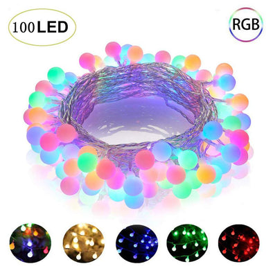 110V LED Ball String Lights