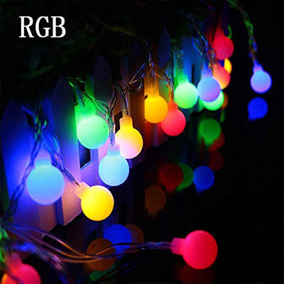 110V LED Ball String Lights