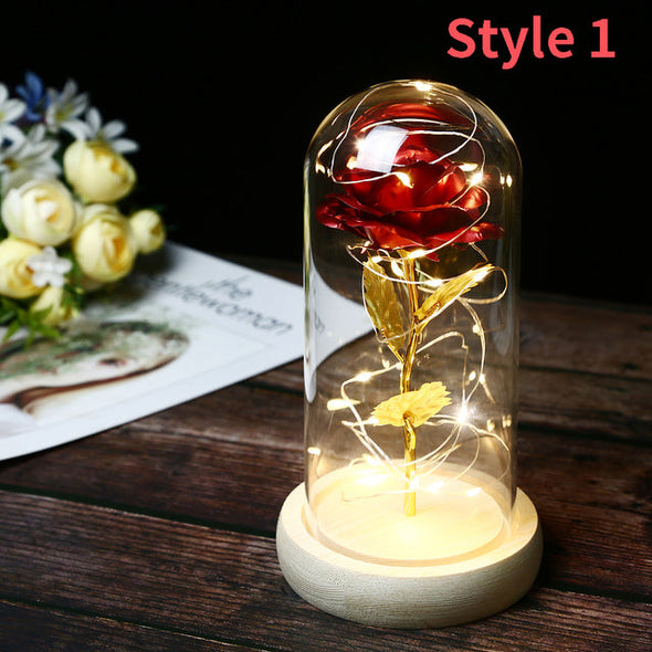 Rose Glass Light