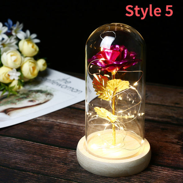 Rose Glass Light