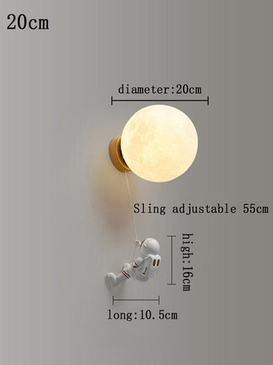 Astronaut Wall Lamp