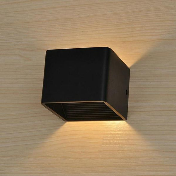 LED Up Down Cube Wall Lamp