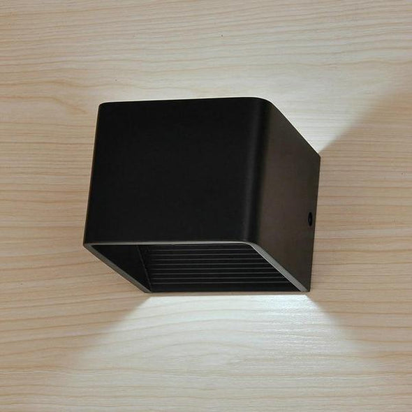 LED Up Down Cube Wall Lamp