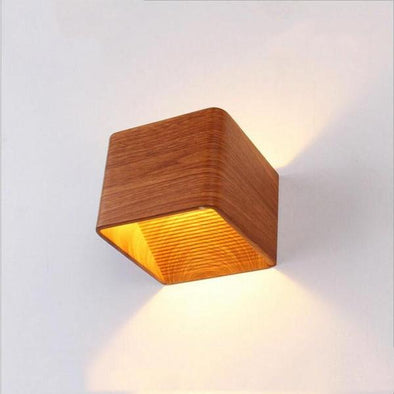 LED Up Down Cube Wall Lamp